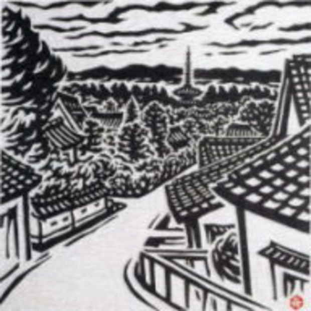 poster for 笹島喜平 「モノトーンで表現された古都と仏像」