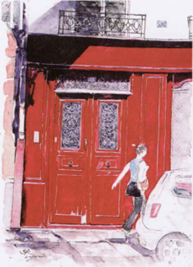 poster for Shigetoshi Kitano "The Doors of Paris"