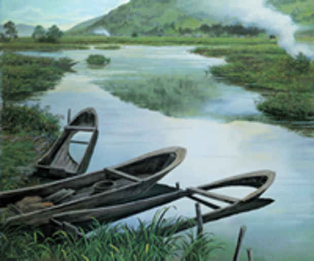 poster for 「琵琶湖の原風景をもとめて　ブライアンのまなざし」展