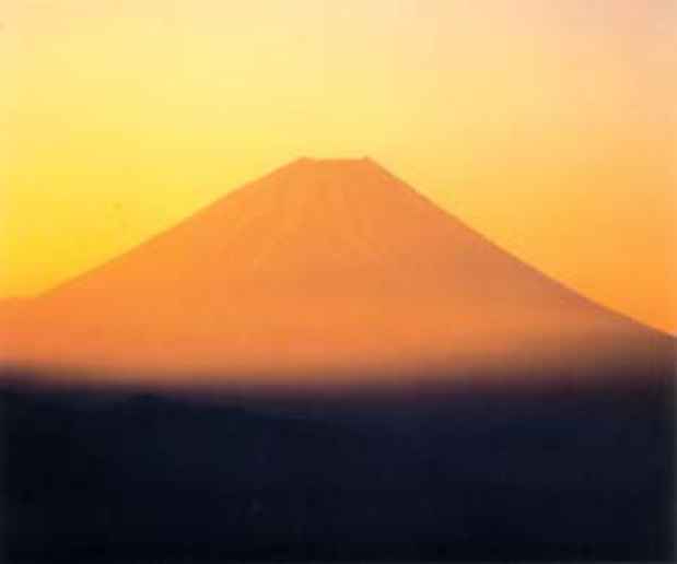 poster for Shinuemon Konishi "Mountains, Fuji and Fate"