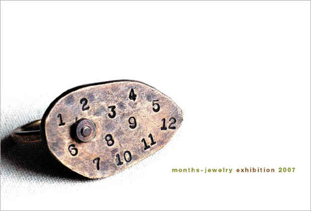 poster for Months-Jewelry Exhibition 2007