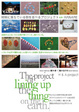poster for "The Project Lining Up the Things on the Earth" Exhibition