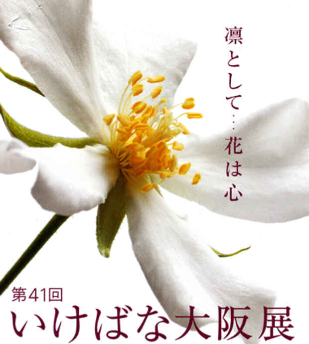 poster for 41st Osaka Ikebana Exhibition