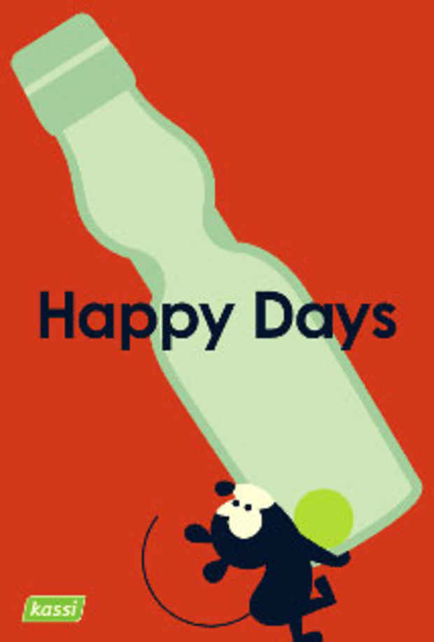 poster for Teruo Kashihara "Happy Days"