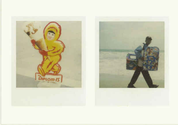 poster for Miyoko Okao + Hitoshi Okamoto "Polaroid Rivals"