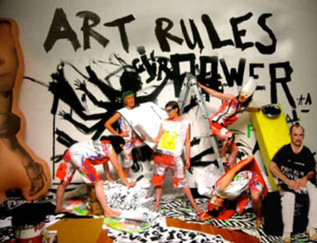 poster for ART RULES KYOTO 2008
