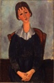 poster for "Modigliani et le Primitivisme" Exhibition