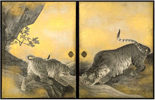 poster for "The Mural Art of Kotohira-gu Shrine" Exhibition