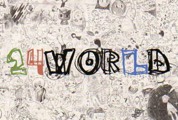 poster for "24world" Exhibition