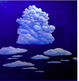 poster for Yoko Kimura “Floating Clouds”