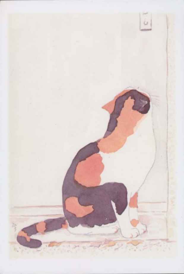 poster for Hiroko Oguro “Everyday Life With Cats”