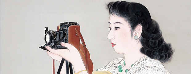 poster for Showa Elegance Depicted by Female Artists