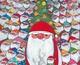 poster for Tomonori Taniguchi “100 Santa Claus’”