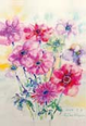 poster for The 15th Flower Pastel Exhibition