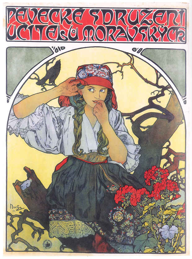 poster for 「知られざるミュシャ展 - 故国モラヴィアと栄光のパリ - 」