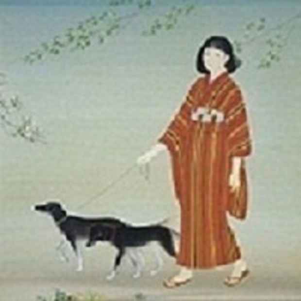 poster for 京都市美術館コレクション展「恋する美人画 - 女性像に秘められた世界とは」