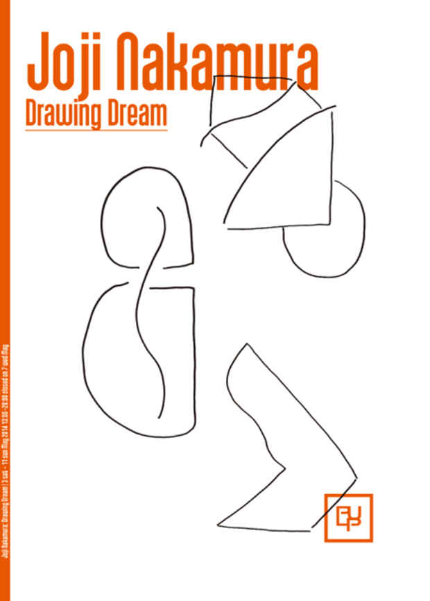 poster for Joji Nakamura “Drawing Dream”