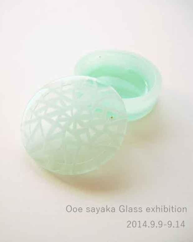 poster for Sayaka Ooe Glass Exhibition