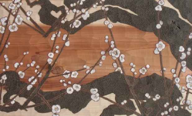 poster for 「第66回 つちといし展 - 土と石で描く福井安紀板絵展 -  」