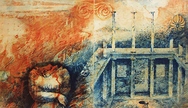 poster for 「旅する版画家 ヨルク・シュマイサー追悼展」