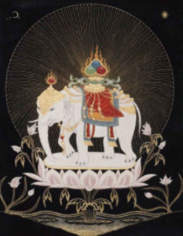 poster for Miki Nakamura “The World of Tibetan Buddhist Paintings”