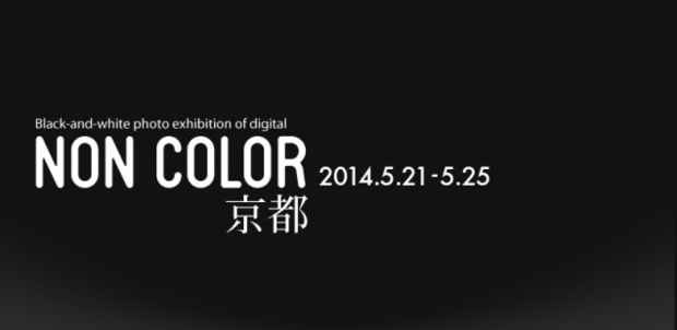 poster for 「NON COLOR -京都-」展