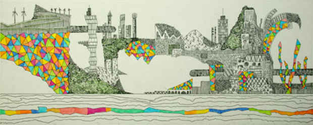 poster for Yuji Watabe + Yusuke Koshima “Imagined Landscape”