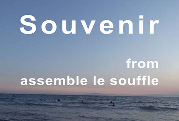 poster for Souvenir by assemble le souffle