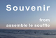 poster for Souvenir by assemble le souffle