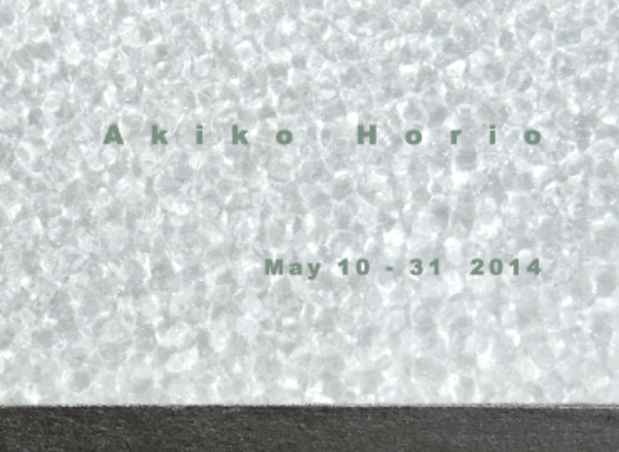 poster for Akiko Horio Exhibition