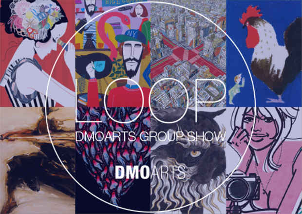 poster for 「『LOOP』DMOARTS GROUP SHOW」
