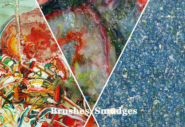 poster for Brushes & Smudges - Messages from Brushmark and Materials