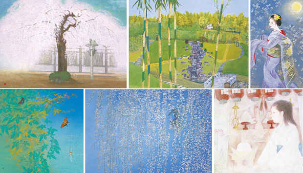 poster for 40 Artists’ Works of Changing Seasons in Kyoto— From Spring to Summer
