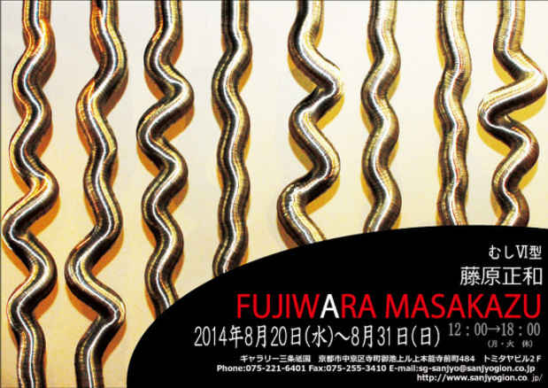 poster for Masakazu Fujiwara “Insect Type IV”