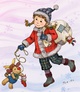 poster for Taeko Kobayashi “Almost Christmas”