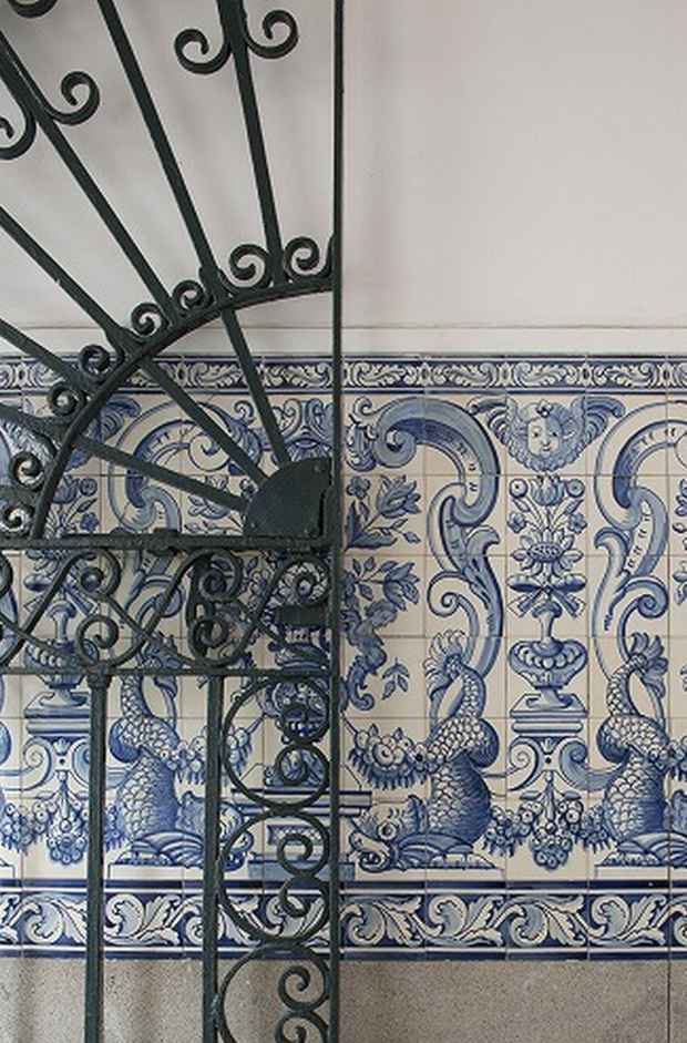 poster for Macau’s Azulejos - Ceramic Tiles and Stone Pavement Originating in Portugal 