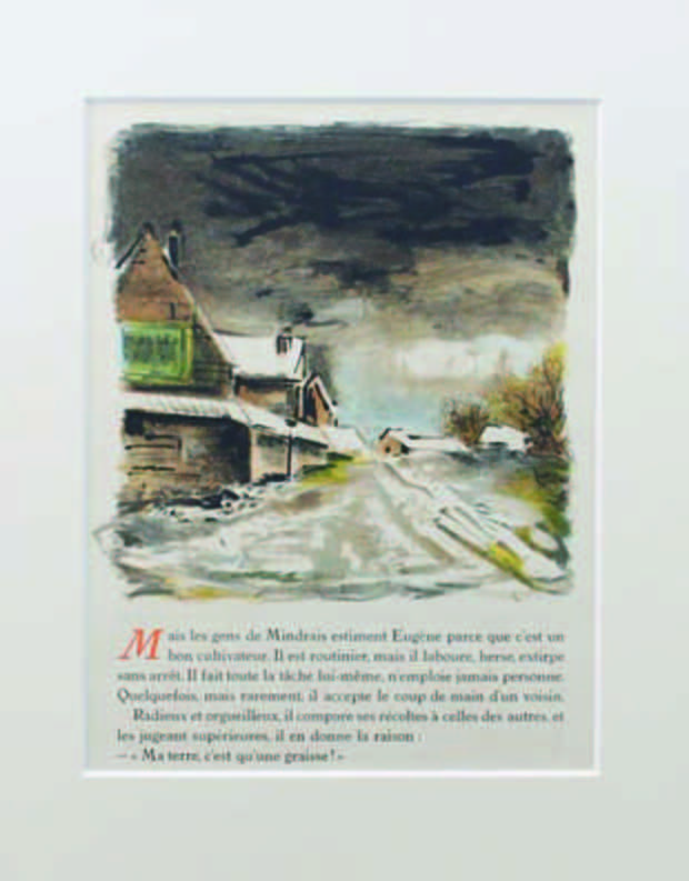 poster for 「ヨーッロッパの版画展 - ブラマンクを中心に - 」