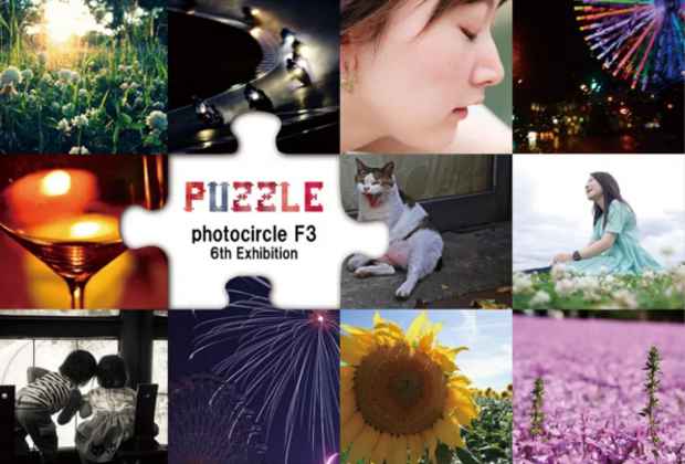 poster for 「photocircle F3 6th Exhibition - Puzzle - 」