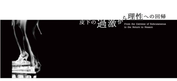 poster for Misato Kurimune “From the Extreme of Subcutaneous to the Return to Reason”
