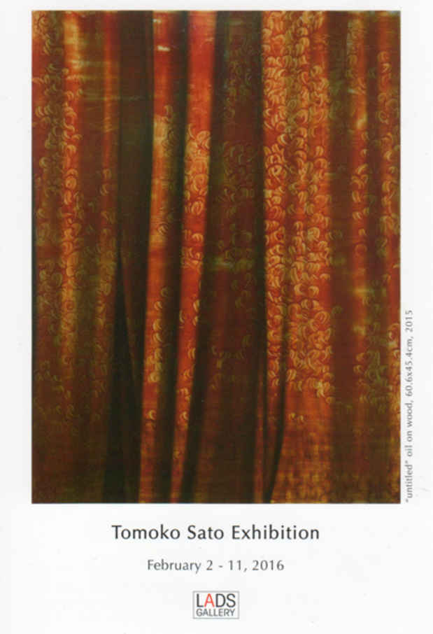 poster for Tomoko Sato Exhibition