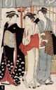 poster for Sharaku and Toyokuni - Beauty and Dress in Edo Times