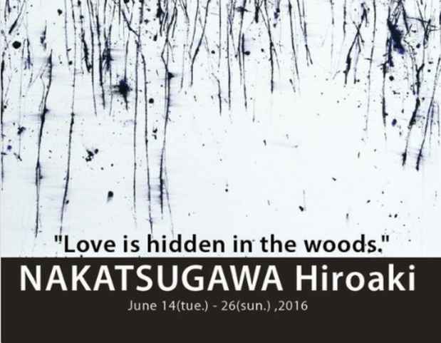 poster for Hiroaki Nakatsugawa “Love is Hidden in the Woods”
