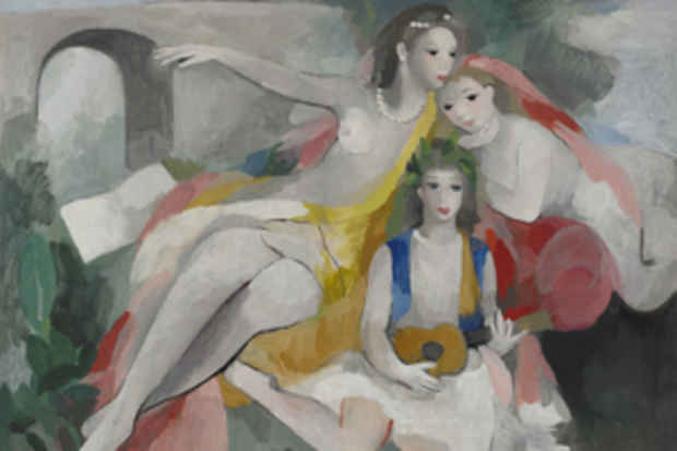 poster for Marie Laurencin Exhibition