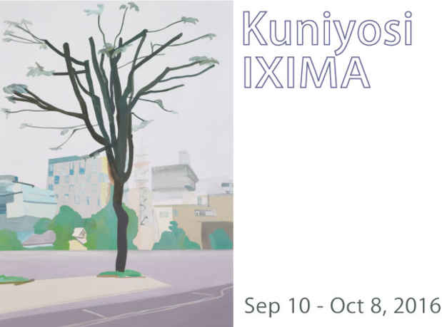 poster for Kuniyosi Ixima Exhibition