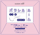 poster for Sakura Tamagawa + Ai Watanabe “Parallel Room”