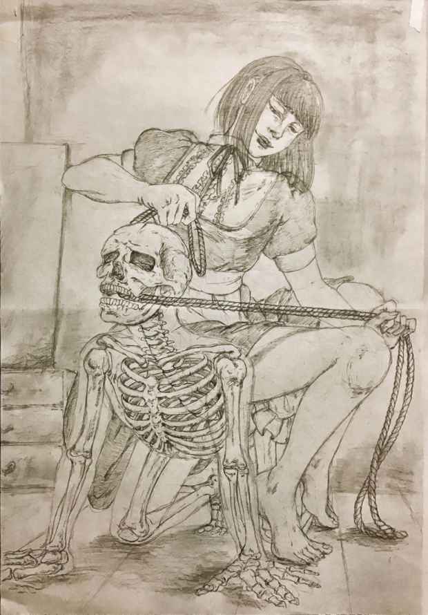 poster for Hiromi Moegi “Of Human Bondage”