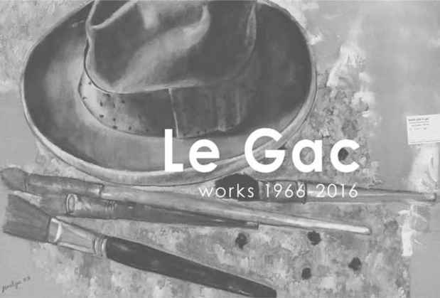 poster for  Jean Le Gac 1966–2016