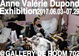 poster for Anne Valérie Dupond Exhibition