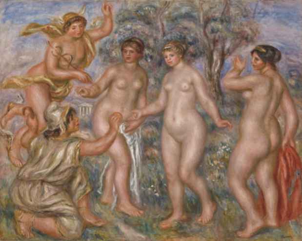 poster for Bonjour Monsieur Renoir; Renoir et Umehara – Joie de Peindre