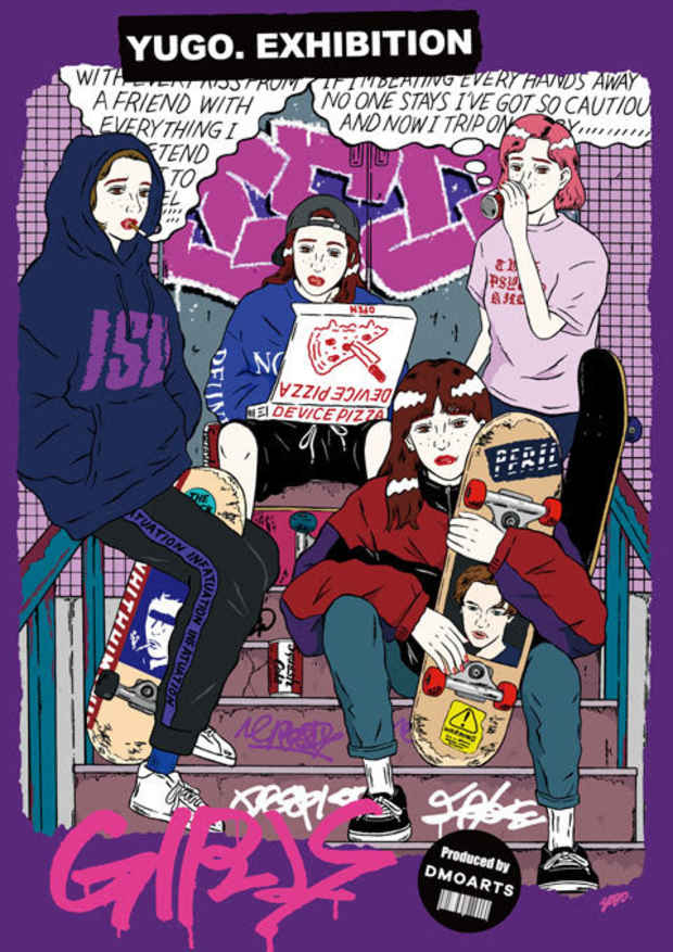 poster for YUGO. 「GIRLS」